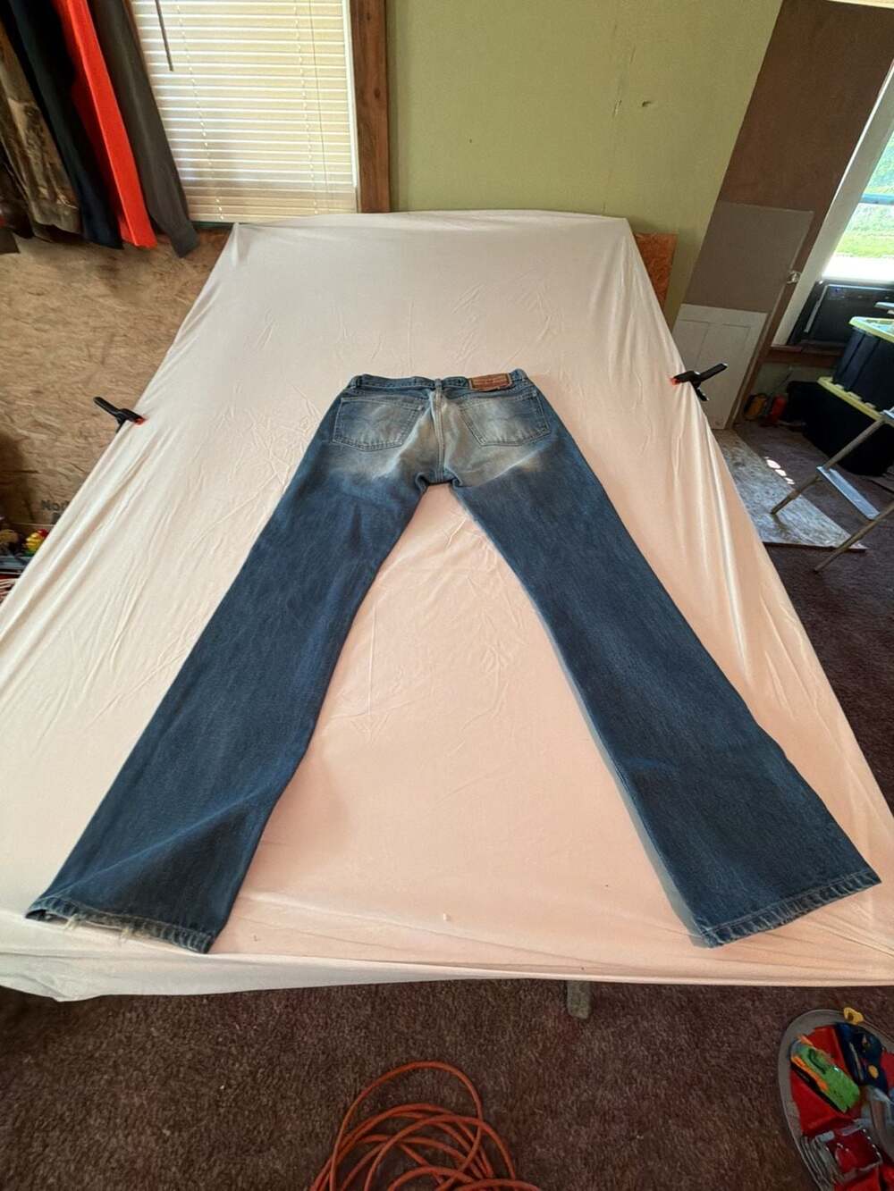 Diesel Industry Fanker Model Vintage Men's Blue Denim Jeans, Size 33, Made in It